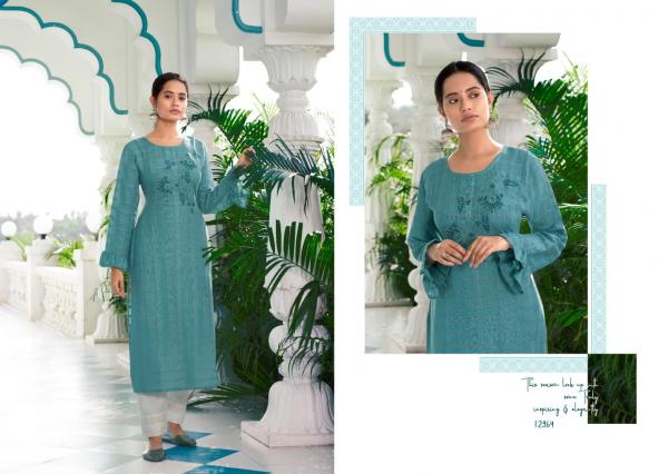 Kalaroop Beetle Fancy Rayon Embroidery Kurti 